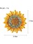 Sunflower Ayçiçeği Broş 4