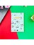 Panda Pattern Yeşil Tasarım Lastikli Çizgisiz Defter 1