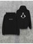 Assassins Creed Çift Taraf Baskılı Kapşonlu Tasarım Hoodie 1