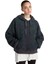 Collett Boucle Loose Hoodie Kadın Antrasit Sweatshirt 3
