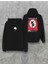 Charlie Chaplin Ön Arka Baskılı Kapşonlu Tasarım Hoodie 1