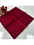 Düz Kristal Krep Eşarp Bordo LTA0603 1