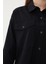 Bg 824 Çift Cepli Çıtçıtlı Ince Fitilli Oversize Kadın Kadife Gömlek 3