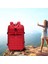 Su Geçirmez Yürüyüş Sırt Çantası Trekking Sırt Çantası Kırmızı (Yurt Dışından) 2