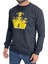 Standart Fit Normal Kesim 2 Iplik Pamuklu Bisiklet Yaka Sweatshirt 3