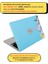 Macbook Air M2-M3 Kılıf 13.6inç Yapıştırma Sticker Koruyucu Kaplama Animal03 A2681 A3113 ile Uyumlu 2