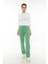 Pamuk 2 Iplik Lycra Eşofman Alt-Mint Yeşili 2