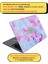 Macbook Air M2-M3 Kılıf 13.6inç Flower03 Yapıştırma Sticker Kaplama Koruyucu A2681 A3113 ile Uyumlu 2