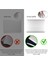 Macbook Air Kılıf 13.6 inç M2-M3, Kristal Parlak (TouchID'li Air M2-M3 13.6") A2681 A3113 ile Uyumlu 6