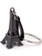 Eyfel Kulesi Paris France Eiffel Antrasit Metal Anahtarlık KC072 1