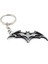 Batman Dc Comics Yarasa Şeklinde Gri Metal Anahtarlık KC138 2