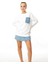 Kot Cep Detaylı Sweatshirt 2