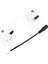 Dc Dişi Power Girişli 2 Pin 8 mm Şerit LED Lehimsiz Birleştirme Aparatı LED Konnektör Kiti Kablo 3