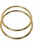 Metal Halka Çanta Halkası 6 cm (25 Adet) Gold 2