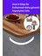 4 Köşesi Oval Zeytin Ahşap Desenli Sabit Raflı Duvara Monte Kırma Katlanır Yemek Mutfak Masası 4