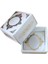 Komple Karton Kutu Saray Desen Gold Yaldız 4x4x2 Cm (50 Adet) Beyaz 1