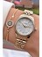 MRD11720 Altın Renk Kadın Kol Saati Bileklik Hediyeli 1