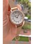 MRD11732 Rose Gold Renk Çelik Kordon Kadın Kol Saati Bileklik Hediyeli 3