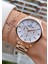 MRD12316 Rose Gold Renk Kadın Kol Saati Bileklik Hediyeli 1