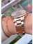 MRD12316 Rose Gold Renk Kadın Kol Saati Bileklik Hediyeli 4
