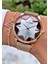 MRD12205 Rose Gold Renk Kadın Kol Saati Bileklik Hediyeli 1