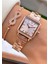 MRD11336 Rose Gold Renk Kadın Kol Saati Bileklik Hediyeli 1