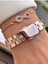 MRD11336 Rose Gold Renk Kadın Kol Saati Bileklik Hediyeli 4