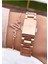 MRD12048 Rose Gold Renk Kadın Kol Saati Bileklik Hediyeli 5