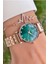 MRD12297 Rose Gold Renk Kadın Kol Saati Bileklik Hediyeli 2