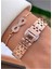 MRD11348 Rose Gold Renk Kadın Kol Saati Bileklik Hediyeli 5