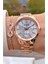 MRD12043 Rose Gold Renk Kadın Kol Saati Bileklik Hediyeli 3