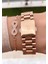 MRD12062 Rose Gold Renk Kadın Kol Saati Bileklik Hediyeli 4