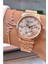 MRD12238 Rose Gold Renk Kadın Kol Saati Bileklik Hediyeli 1