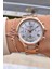 MRD12192 Rose Gold Renk Kadın Kol Saati Bileklik Hediyeli 3