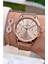 MRD12065 Rose Gold Renk Kadın Kol Saati Bileklik Hediyeli 1