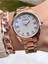 MRD12249 Rose Gold Renk Kadın Kol Saati Bileklik Hediyeli 1