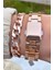 MRD12249 Rose Gold Renk Kadın Kol Saati Bileklik Hediyeli 4