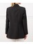 Siyah Çift Yaka Broşlu Blazer Ceket 5
