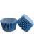 Cupcake Kalıbı Pet Kapsül Kek Kalıbı 48X34 mm (100 Adet) Puantiyeli Mavi 1