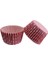 Kek Kalıbı Pet Kapsül 52X45 mm Kağıt Cupcake Kağıdı (100 Adet) Puantiyeli Pembe 1