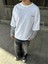 Bisiklet Yaka 'live With Passion' Baskılı Sweatshirt Beyaz 1