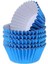 Metalik Folyo Cupcake Kalıbı Muffin Pet Kapsül No:1 x 150 Adet - Saks Mavi 1