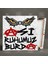 Asi Ruhumuz Burda Kartal Beşiktaş Eagle Şampiyon Kare Kanvas Tablo 2