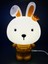 Tavşan 3 Kademe LED Işıklı Çocuk Masa Gece Lambası-3d Galaxy Kuromi Hello Kitty Sevgili Oyuncak 5