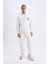 Fit NBA Brooklyn Nets Comfort Fit Rahat Kalıp Kapüşonlu Kalın Sırt Baskılı Sweatshirt D3222AX24WN 2