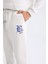 Fit Kalın Jogger Eşofman Altı NBA Brooklyn Nets Standart Fit Cepli Uzun Paça D3225AX24WN 5