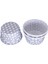 Cupcake Kalıbı Minik Boy 38*30 mm (50 Adet) Puantiyeli Gümüş 1