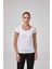 Kadın Kısa Kollu Açık Yaka Body T-Shirt Fit Kalıp 1