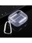 Tpu 3 Airpods Için 3 Kancalı Tpu Şeffaf Kulaklık Kılıfı (Yurt Dışından) 2