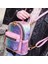 Kadın Kızlar Parlayan Sırt Çantası Dönüştürülebilir Omuz Çanta Çocuk Seyahat Çantası Sırt Çantası, Degrade Pembe (Yurt Dışından) 5